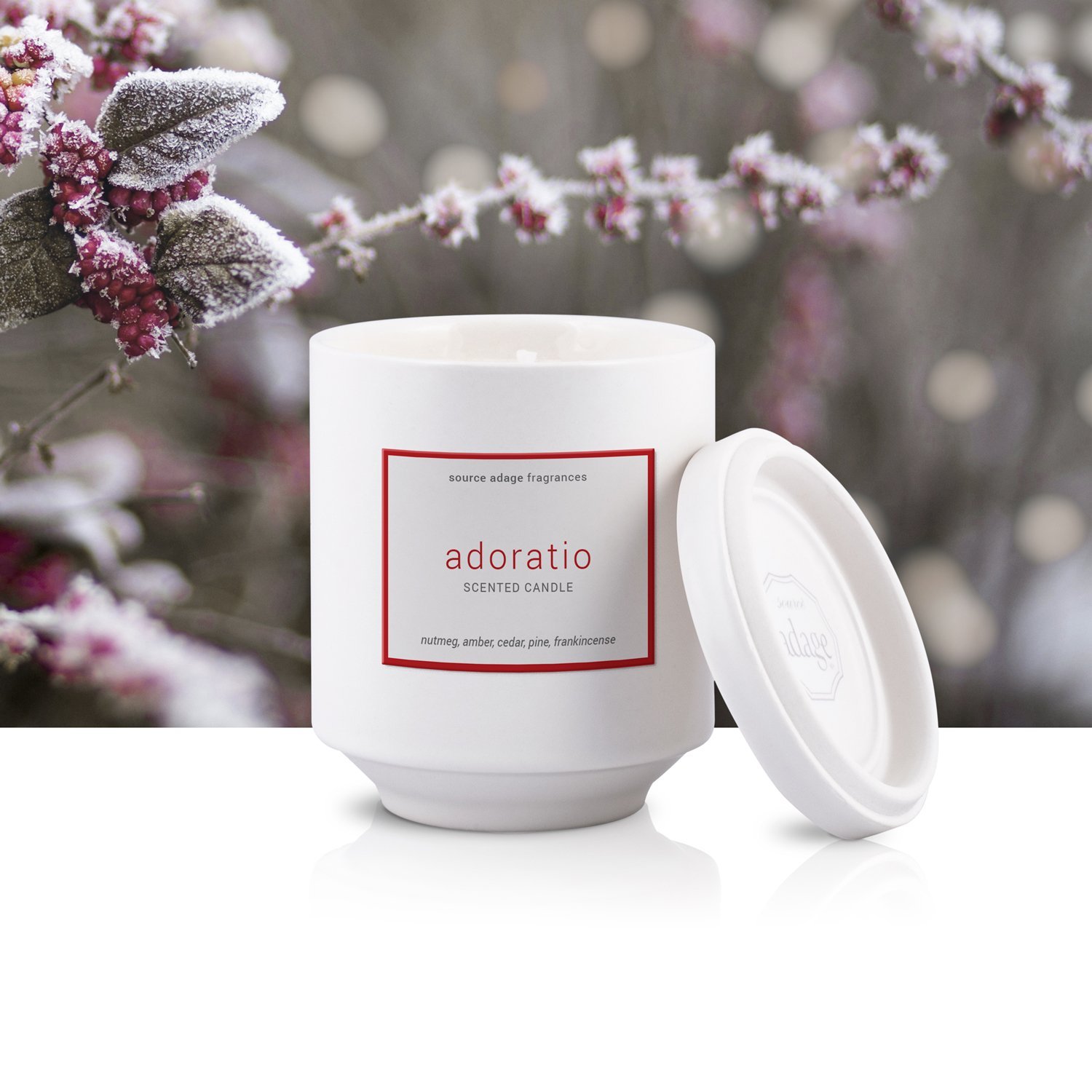 adoratio holiday candle