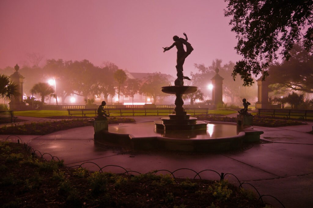 Savannah, Georgia fountain
